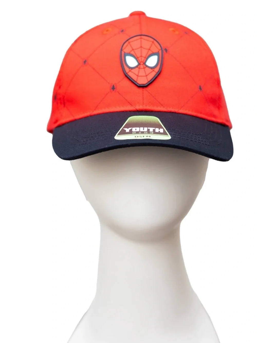 Marvel Kids Red and Black Spider Baseball Cap